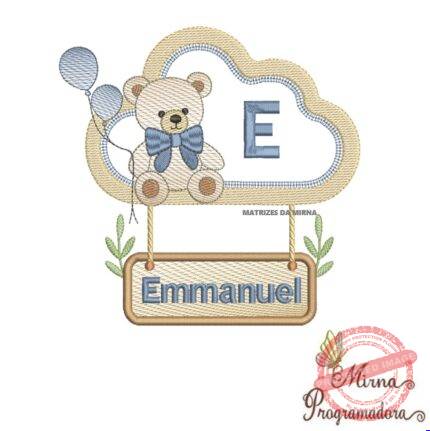 matriz de bordado emmanuel