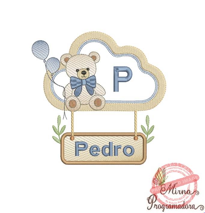 matriz de bordado pedro matriz de bordado pedro - Imagem 1