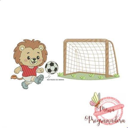 matriz-de-bordado-leaozinho-jogador-com-gol