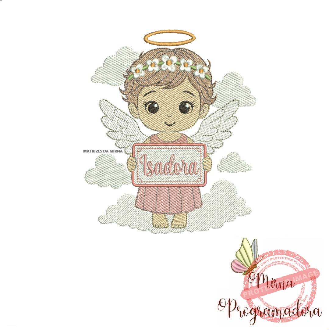 matriz de bordado anjinha isadora matriz de bordado Anjinha Isadora - Imagem 1