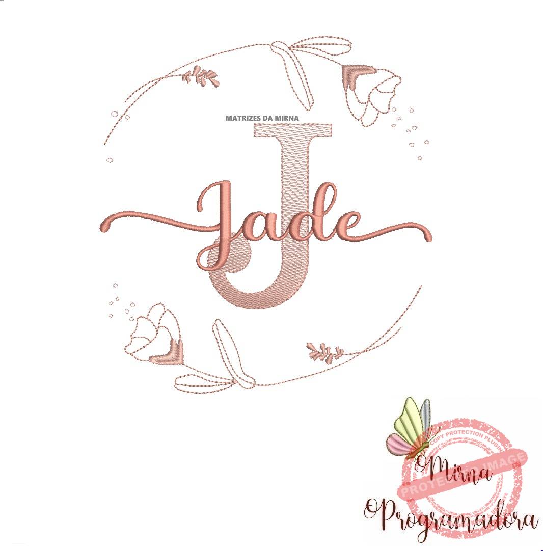 matriz de bordado jade-mirna matriz de bordado jade - Imagem 1