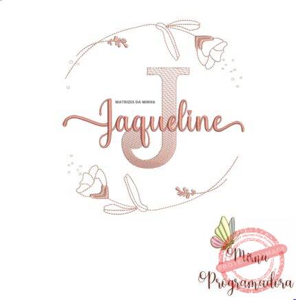 matriz de bordado jaqueline