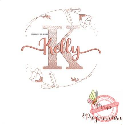 matriz de bordado kelly
