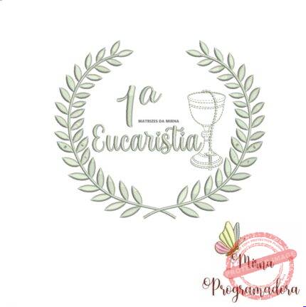 matriz de bordado Primeira Eucaristia