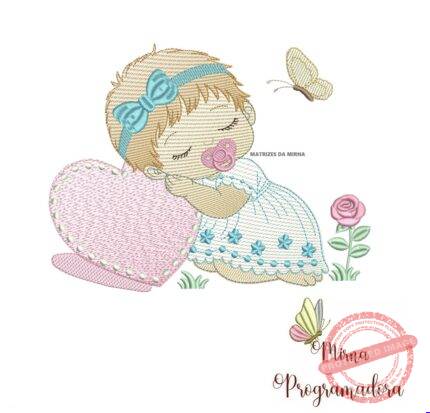 matriz-de-bordado-bebe-menina-dormindo