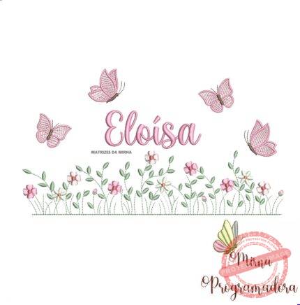 matriz de bordado Eloísa