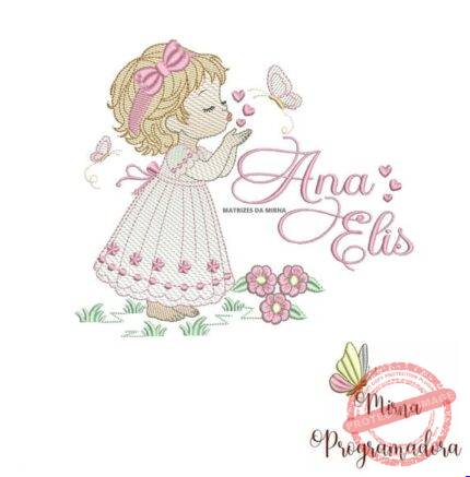 Matriz de Bordado - Ana Elis (fazemos Qualquer Nome)