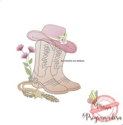Matriz de Bordado - Botas 1