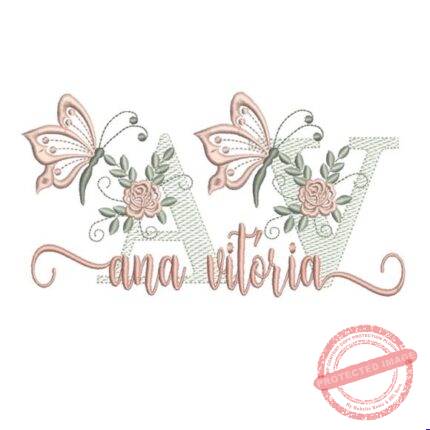 Matriz da Bordado - Ana Vitória