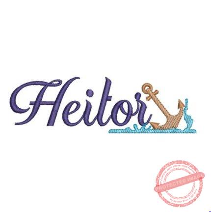 Matriz Da Bordado - Heitor (fazemos Qualquer Nome)