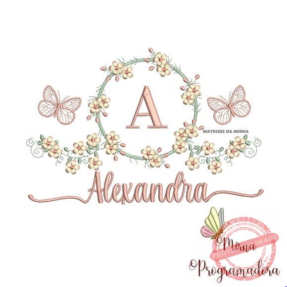 matriz-de-bordado-alexandra-fazemos-qualquer-nome-janome Matriz de Bordado - Alexandra (fazemos Qualquer Nome) - Imagem 1