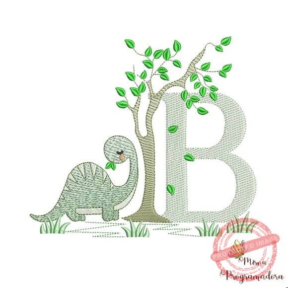 matriz-de-bordado-alfabeto-dinossauro-letra-b-exp Matriz de Bordado - Dinossauro Letra B - Imagem 1
