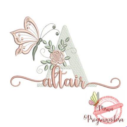 Matriz de Bordado - Altair (fazemos Qualquer Nome)