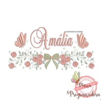 Matriz de Bordado Amália