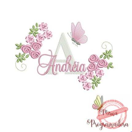 Matriz de Bordado - Andreia (fazemos Qualquer Nome)
