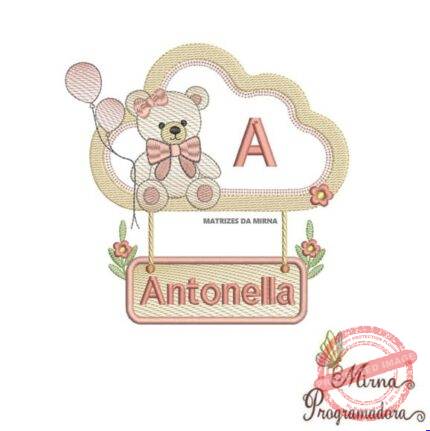 Matriz de Bordado Antonella