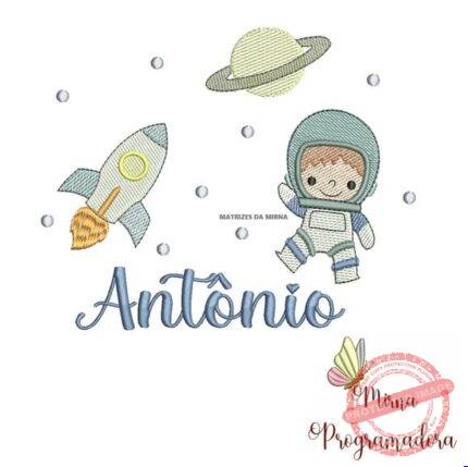 Matriz de Bordado - Antônio (fazemos Qualquer Nome)