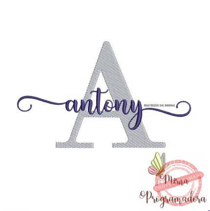 Matriz de Bordado - Antony