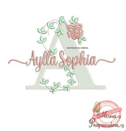 Matriz de Bordado - Aylla Sophia