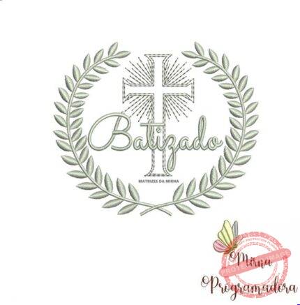 Matriz de Bordado - Batizado