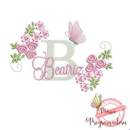 Matriz de Bordado - Beatriz (fazemos Qualquer Nome)