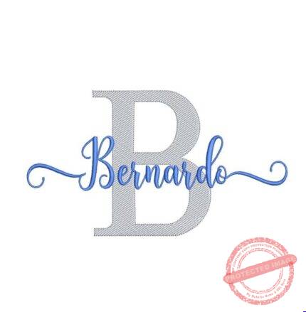 Matriz de Bordado - Bernardo(fazemos Qualquer Nome)