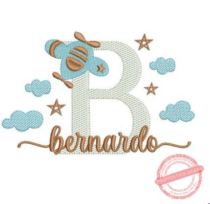 Matriz de Bordado - Bernardo (fazemos Qualquer Nome)