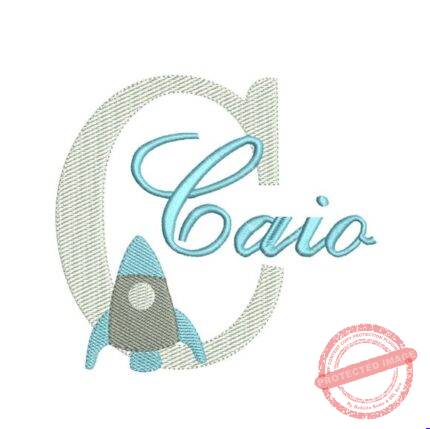 Matriz de Bordado - Caio (fazemos Qualquer Nome)