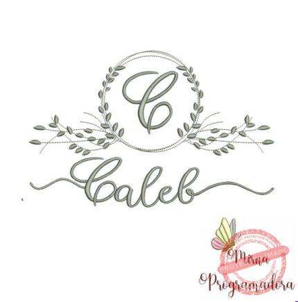 Matriz de Bordado - Caleb (fazemos Qualquer Nome)