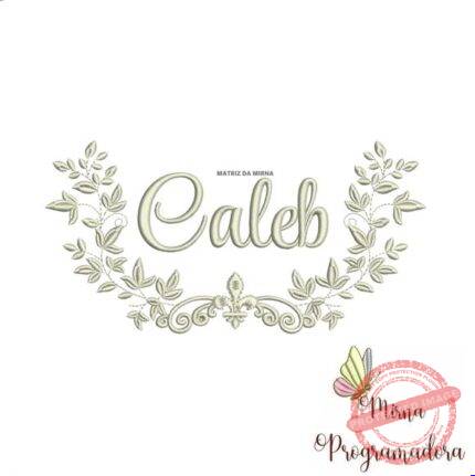 Matriz de Bordado Caleb