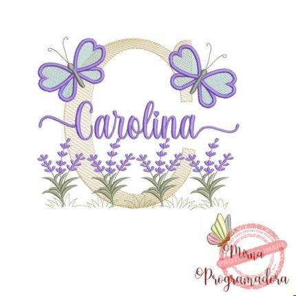 Matriz de Bordado - Carolina (fazemos Qualquer Nome)