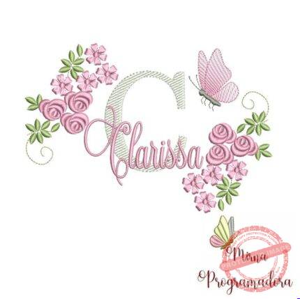 Matriz de Bordado Clarissa