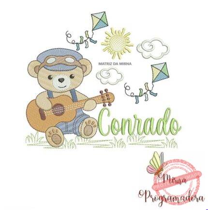Matriz de Bordado - Conrado (fazemos Qualquer Nome)