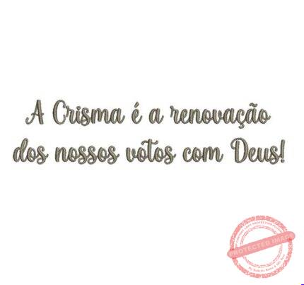 Matriz de Bordado - Crisma