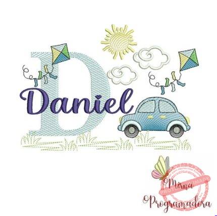 Matriz de Bordado Daniel