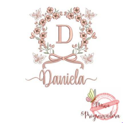 Matriz de Bordado - Daniela (fazemos Qualquer Nome)