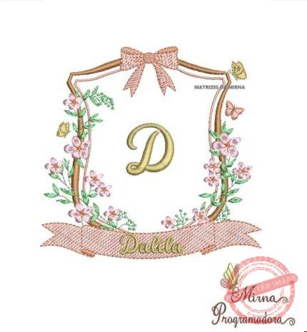Matriz de Bordado - Dalila (fazemos Qualquer Nome)
