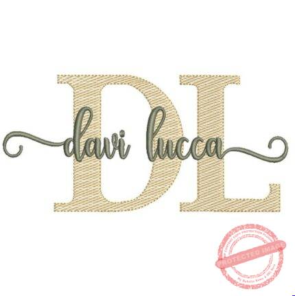 Matriz de Bordado - Davi Lucca (fazemos Qualquer Nome)