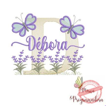 Matriz de Bordado - Débora (fazemos Qualquer Nome)