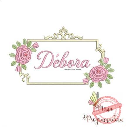 Matriz de Bordado - Débora (fazemos Qualquer Nome)