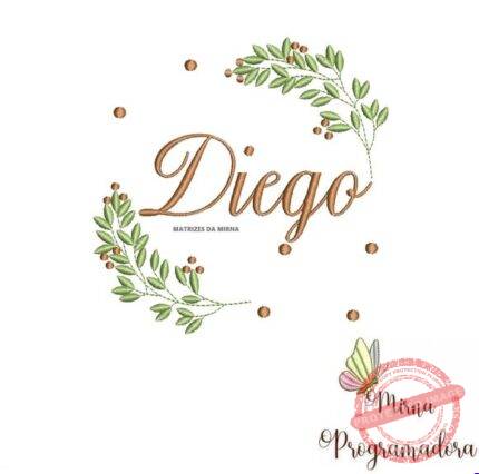 Matriz de Bordado - Diego
