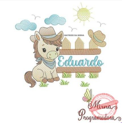 Matriz de Bordado - Eduardo (fazemos Qualquer Nome)