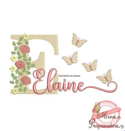 Matriz de Bordado - Elaine