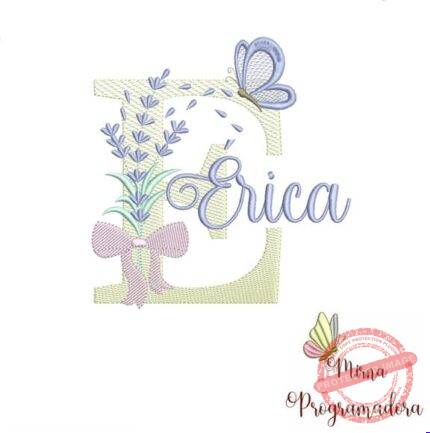 Matriz de Bordado - Érica Lavanda