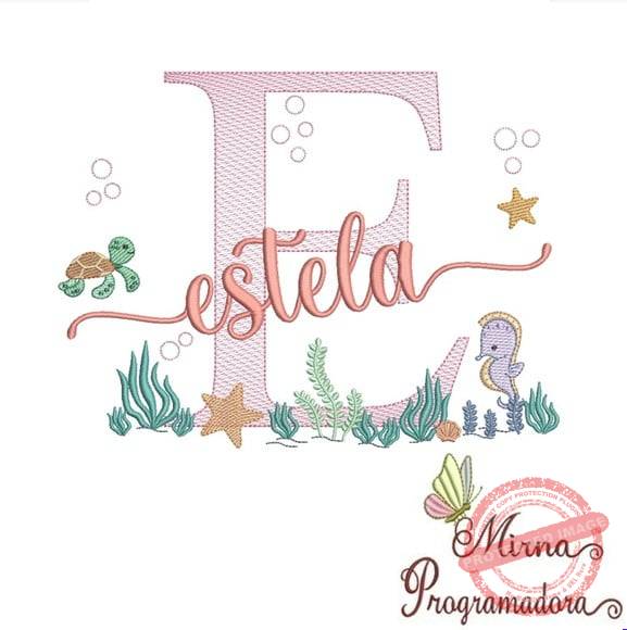 matriz-de-bordado-estela-fazemos-qualquer-nome-matrizes-de-bordados-nome Matriz de Bordado - Estela (fazemos Qualquer Nome) - Imagem 1