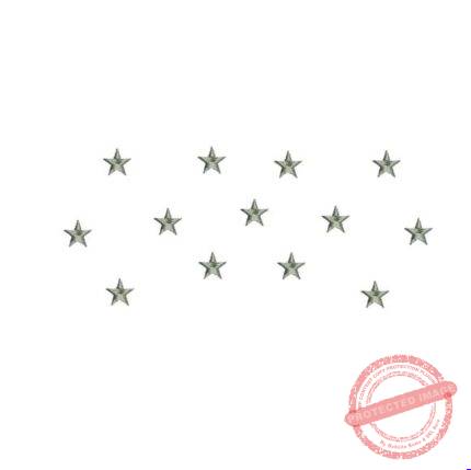 Matriz de Bordado - Estrelinhas