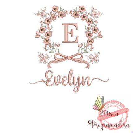Matriz de Bordado - Evelyn