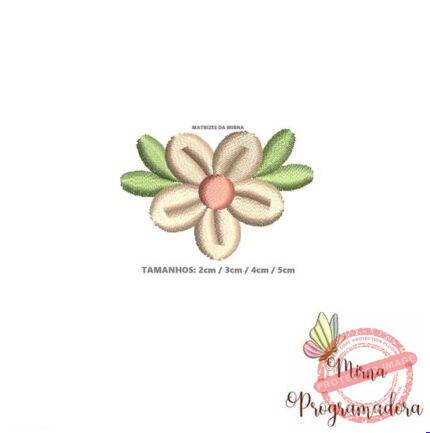 Matriz de Bordado - Florzinha