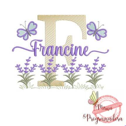 Matriz de Bordado - Francine (fazemos Qualquer Nome)