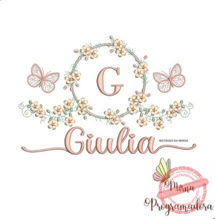 Matriz de Bordado - Giulia